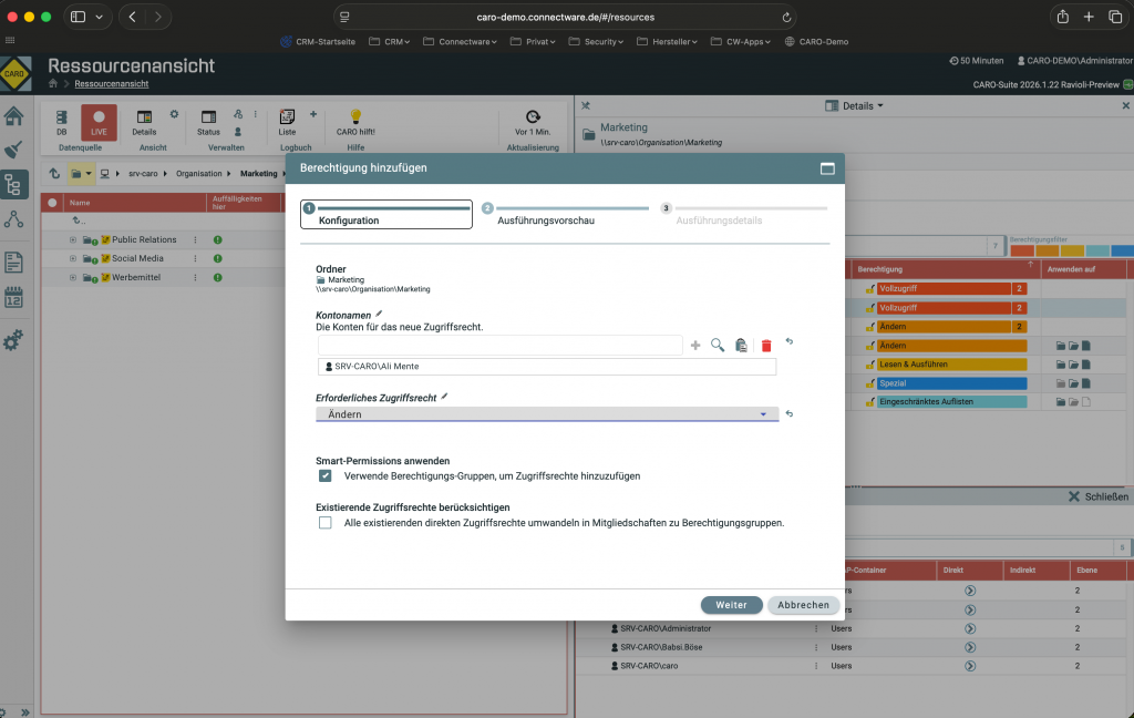 Smart Permission - Access Rights Management